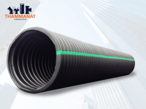 ท่อผนังเดี่ยว (ไม่เจาะรู)